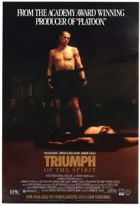 Poster to the movie "Triumph of the Spirit" #980060