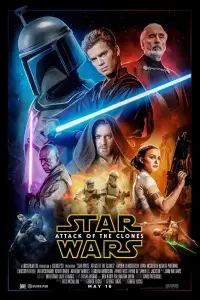 Poster to the movie "Star Wars: Episode II - Attack of the Clones" #617166