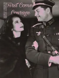 Poster to the movie "First Comes Courage" #1224418