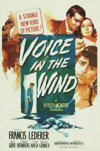 Poster to the movie "Voice in the Wind" #1224438