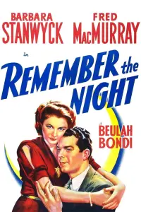 Poster to the movie "Remember the Night" #1166101