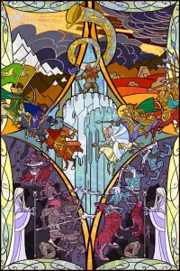 Poster to the movie "The Lord of the Rings: The Two Towers" #801994