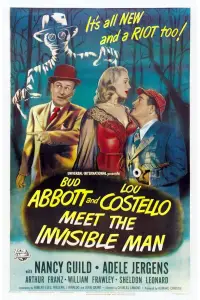 Poster to the movie "Abbott and Costello Meet the Invisible Man" #998337