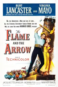 Poster to the movie "The Flame and the Arrow" #1148574