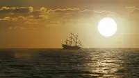 Backdrop to the movie "Pirates of the Caribbean: At World