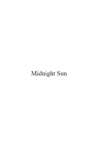 Poster to the movie "Midnight Sun" #98592