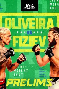 Poster to the movie "UFC Fight Night 261: Oliveira vs Fiziev" #940004