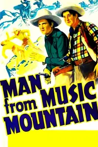 Poster to the movie "Man from Music Mountain" #1222136