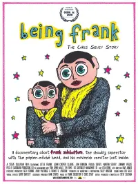 Poster to the movie "Being Frank: The Chris Sievey Story" #997221