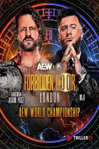 Poster to the movie "AEW x NJPW: Forbidden Door 2025" #671476