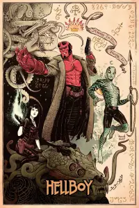 Poster to the movie "Hellboy" #922786