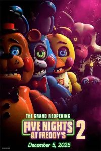 Poster to the movie "Five Nights at Freddy