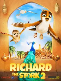 Poster to the movie "Richard the Stork and the Mystery of the Great Jewel" #1090506