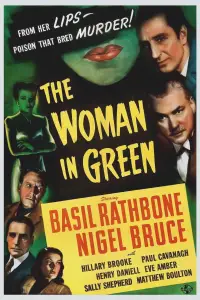 Poster to the movie "The Woman in Green" #991436