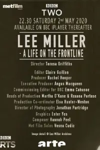 Poster to the movie "Lee Miller: A Life on the Frontline" #1136041