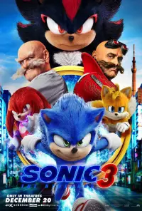 Poster to the movie "Sonic the Hedgehog 3" #552112
