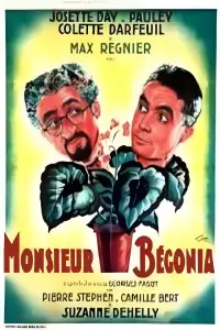 Poster to the movie "Monsieur Bégonia" #722179