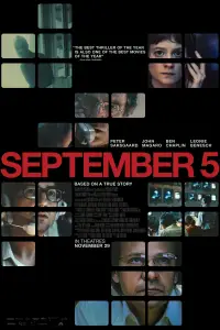 Poster to the movie "September 5" #949983