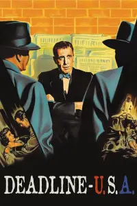 Poster to the movie "Deadline - U.S.A." #1145939