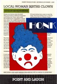 Poster to the movie "Honk" #1009204