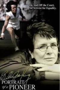 Poster to the movie "Billie Jean King: Portrait of a Pioneer" #849502