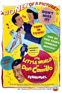 Poster to the movie "The Little World of Don Camillo" #1031681