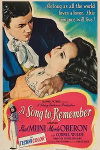 Poster to the movie "A Song to Remember" #1151490