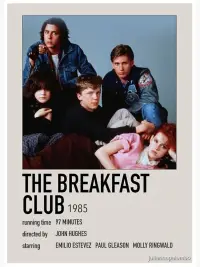 Poster to the movie "The Breakfast Club" #1019025