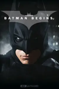 Poster to the movie "Batman Begins" #909990