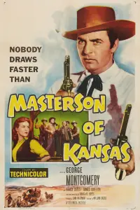 Poster to the movie "Masterson of Kansas" #1096218