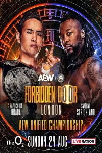 Poster to the movie "AEW x NJPW: Forbidden Door 2025" #671448