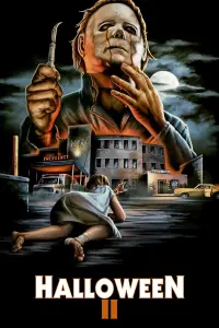 Poster to the movie "Halloween II" #821016