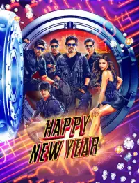 Poster to the movie "Happy New Year" #715317