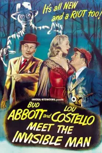 Poster to the movie "Abbott and Costello Meet the Invisible Man" #998336
