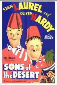 Poster to the movie "Sons of the Desert" #1041986