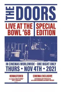 Poster to the movie "The Doors: Live at the Bowl 