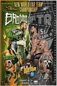 Poster to the movie "AEW Full Gear 2025" #1053874