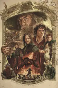 Poster to the movie "The Lord of the Rings: The Fellowship of the Ring" #906799