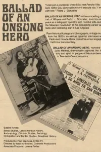 Poster to the movie "Ballad of an Unsung Hero" #1042776