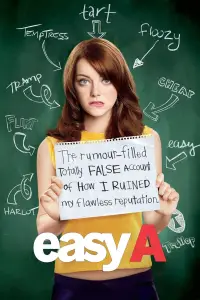 Poster to the movie "Easy A" #692262