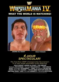 Poster to the movie "WrestleMania IV" #814309