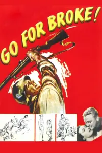 Poster to the movie "Go for Broke!" #1018331
