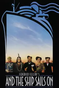 Poster to the movie "And the Ship Sails On" #1018757