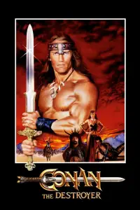 Poster to the movie "Conan the Destroyer" #967857