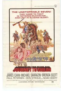 Poster to the movie "Journey to Shiloh" #978528
