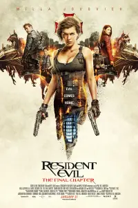 Poster to the movie "Resident Evil: The Final Chapter" #958662