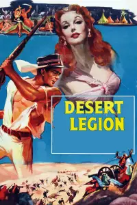 Poster to the movie "Desert Legion" #1082014
