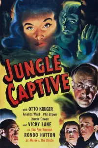 Poster to the movie "The Jungle Captive" #1226605
