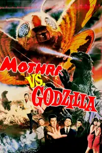 Poster to the movie "Mothra vs. Godzilla" #988515