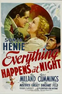 Poster to the movie "Everything Happens at Night" #1127155